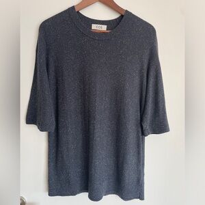 COS navy T-shirt